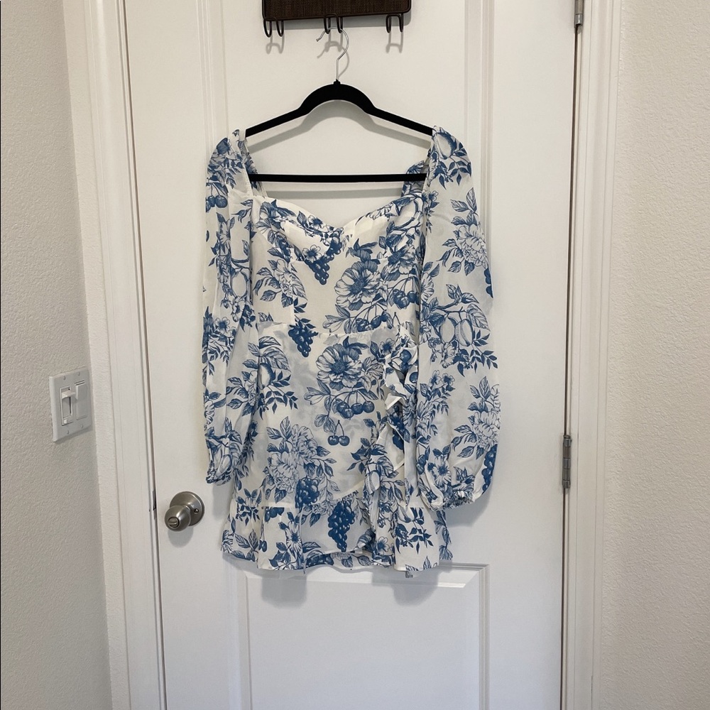 Reformation Cammi Dress Corsica💙 - Picture 4 of 6